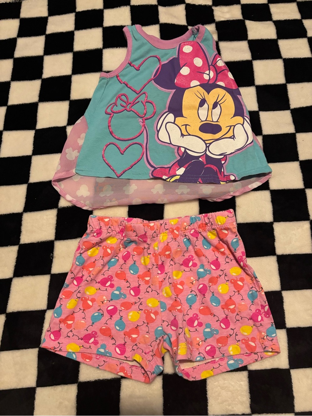 2T Minnie Mouse summer outfit